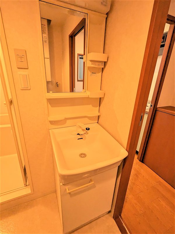 リバーシア佃 洗面