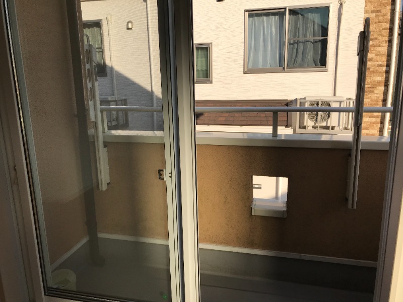 ビューパレス富士見ヶ丘B棟2階 バルコニー