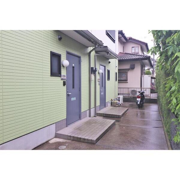 グローリー原宿B棟101号室 エントランス