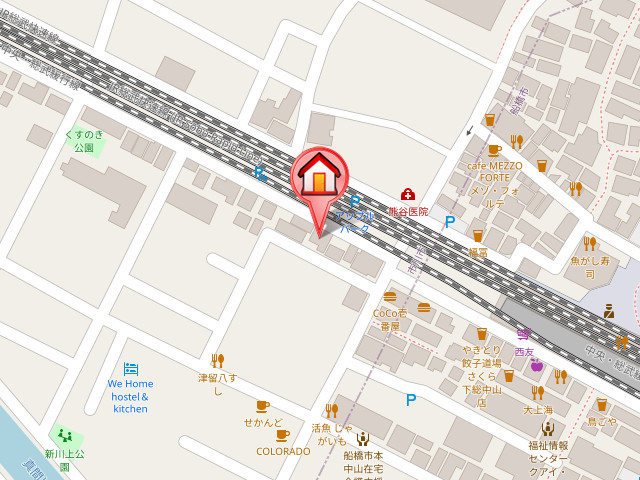 サンライズコート下総中山1階 null