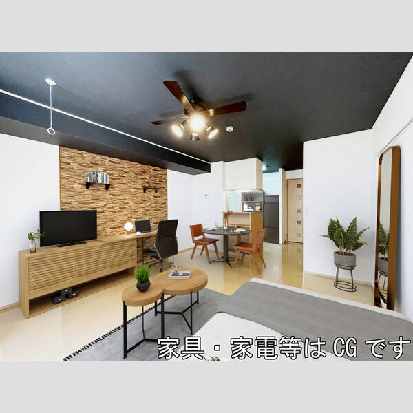 サンヴィレッジ中河原101号室 リビング