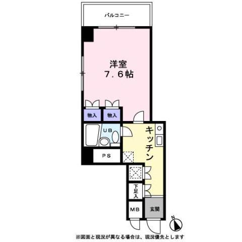ＧＳ丸岡ビル0301号室 間取り図