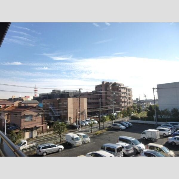 プランドール市川303号室 303バルコニーからの眺望