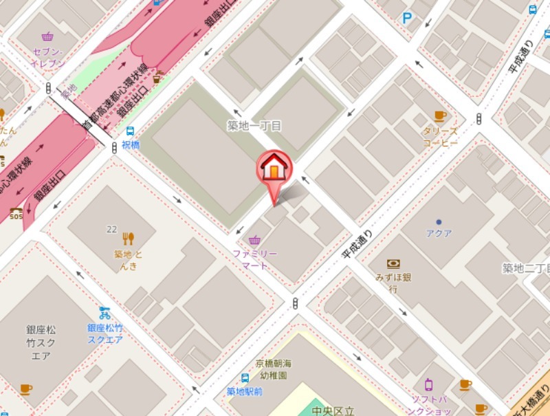 グリフィン・東銀座3階 null