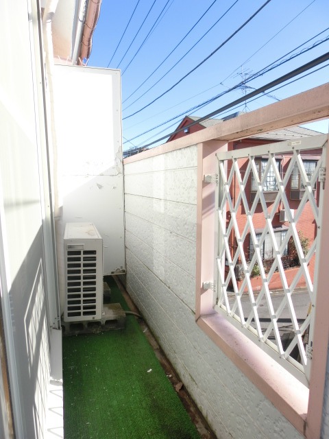 コーポラス稲垣A2階 バルコニー