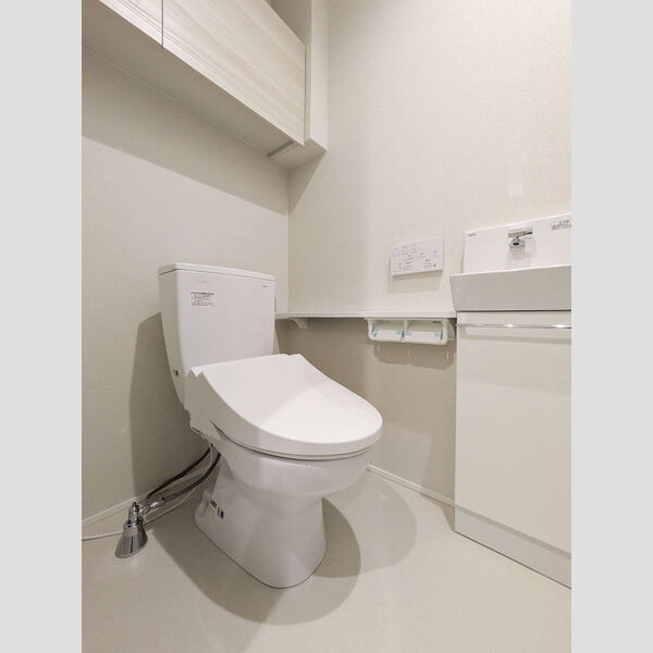 アルビオン　コート307号室 温水洗浄便座♪上部に収納棚有り