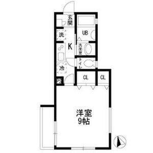 ブルーミングフィルド川崎102号室 間取