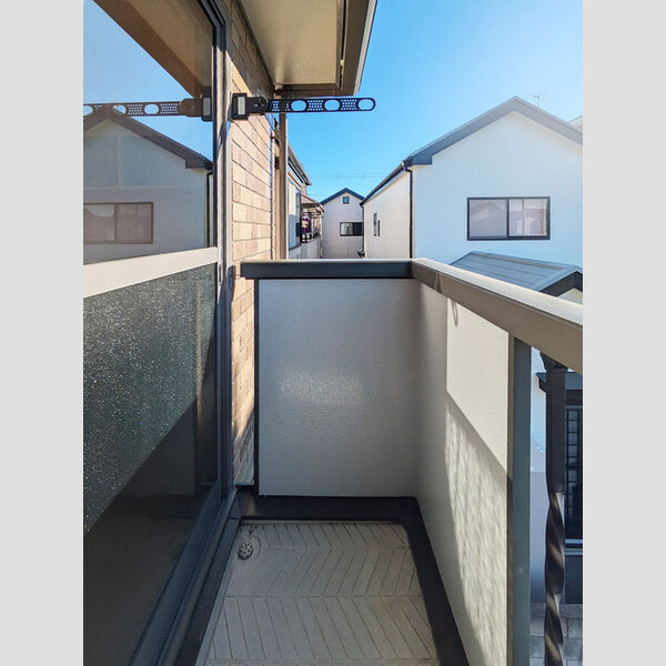 ドミールM日進201号室 バルコニー