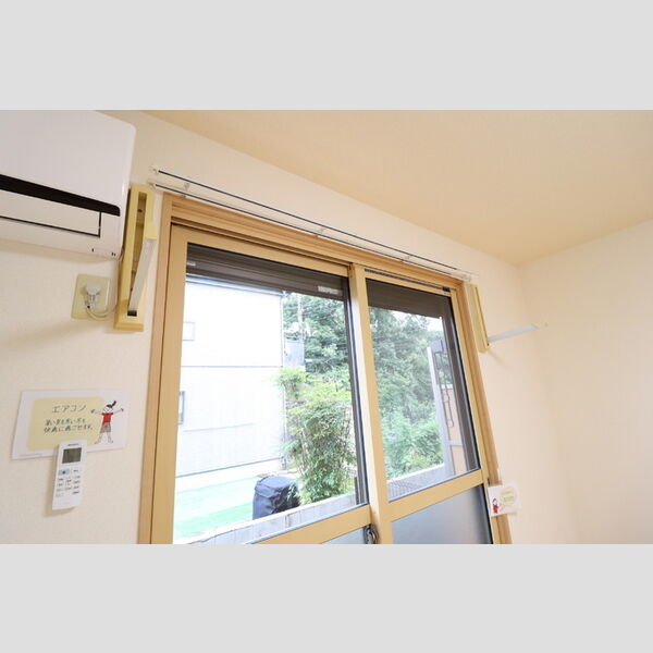 めぞん モナリエ102号室 室内物干し