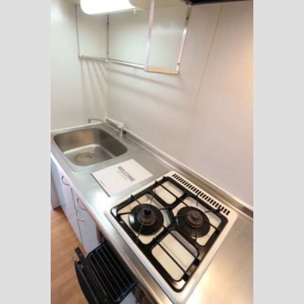 ベルドムールCTD108号室 ガスコンロ2口グリル付