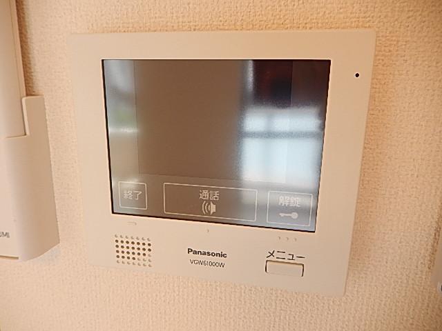 クレシア202号室 カメラ付インターホン（イメージ）