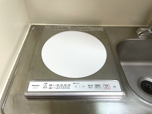 和光ハイツ2階 ＩＨクッキングヒーター※同タイプ別部屋2023.4撮影