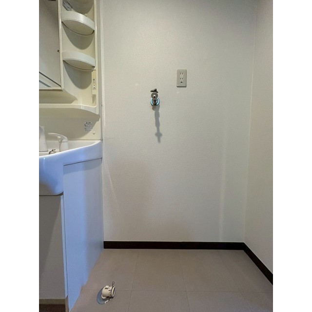 スクリップス 洗濯機置き場