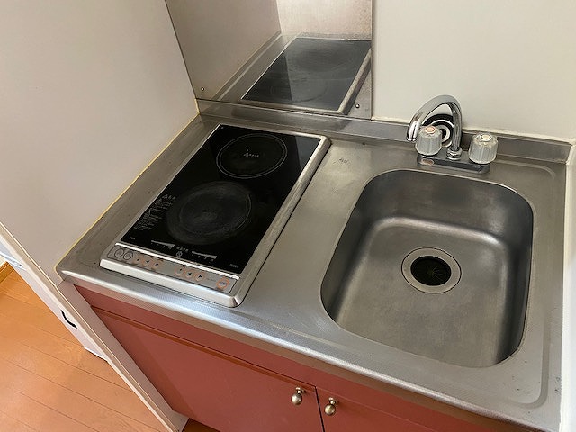 レオパレスグランドール 電気コンロ