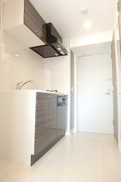 ガーラ・プレシャス川崎11階 コンパクトなキッチンで掃除もラクラク