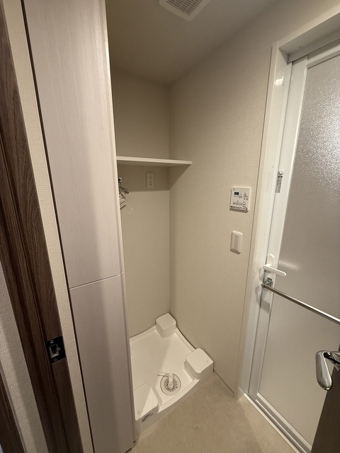 プレディアコート三軒茶屋304号室 洗濯機置き場　2025年10月撮影