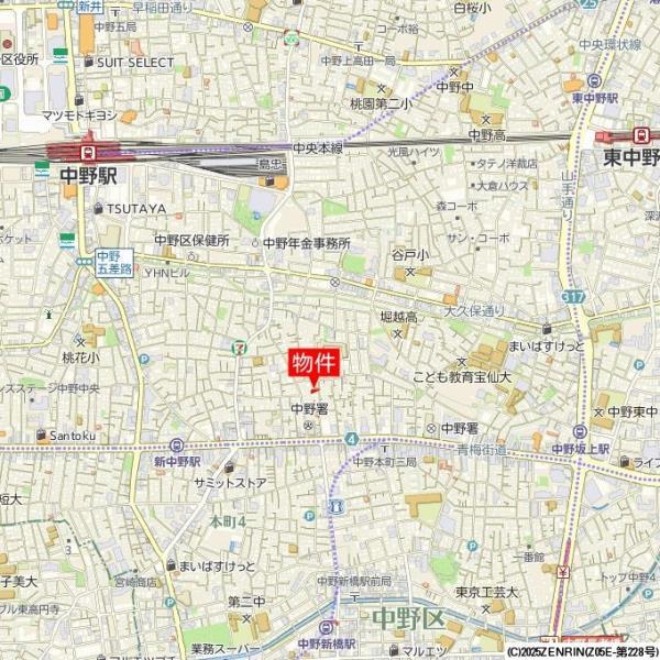 ＡＬＥＲＯ新中野ＩＩ3階 null