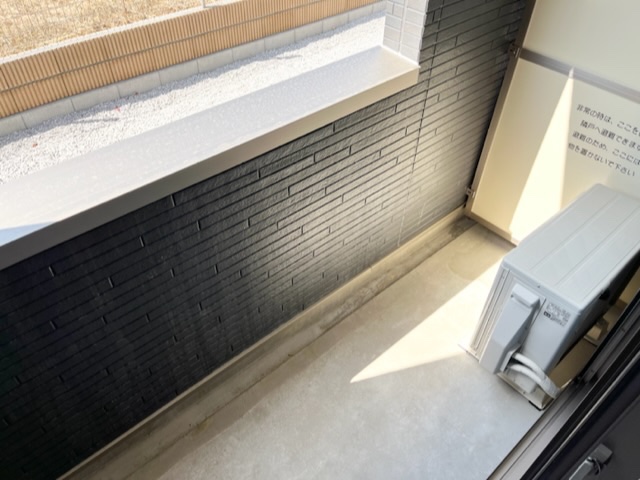 アジュール105号室 ベランダ