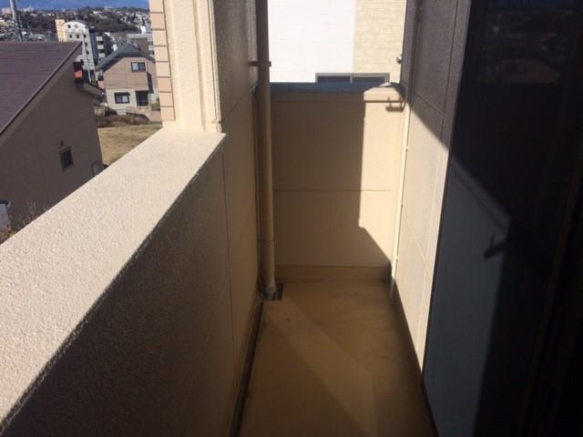 サニーヒル203号室 ベランダ