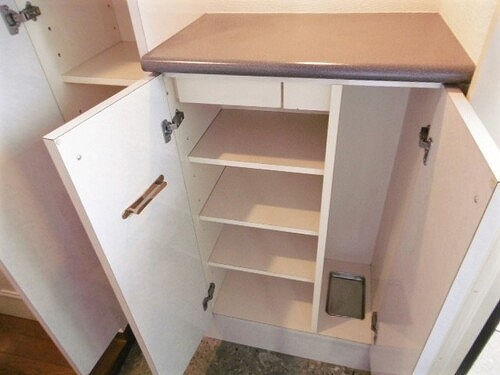 ライオンズヒルズ松戸 シューズボックス　※前回募集時2017年5月撮影