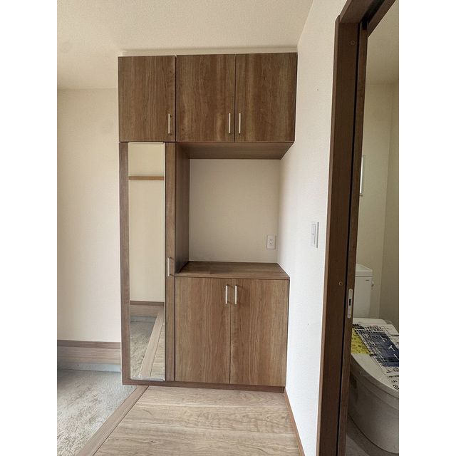 COSMOS 鏡付きのシューズボックス