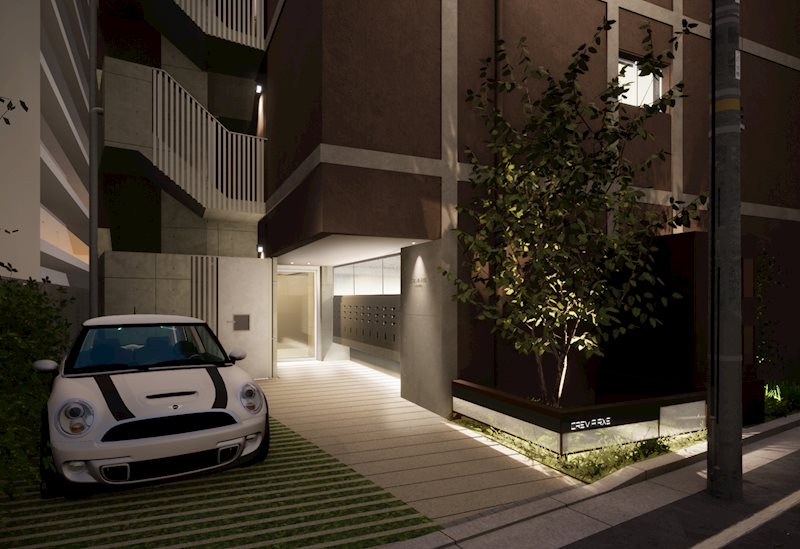 クレヴィアリグゼ日暮里根岸4階 エントランス