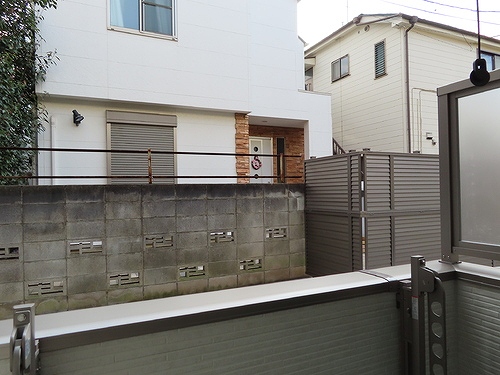 ＳＫＹ飛田給1階 バルコニーからの眺望　※前回募集時2020年1月撮影