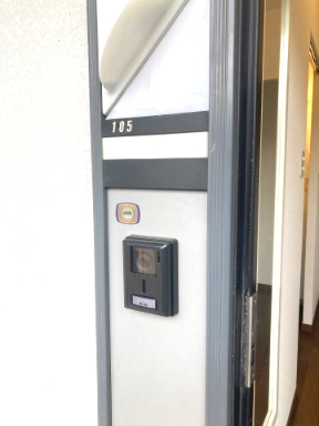 サンモールC棟105号室 セキュリティ