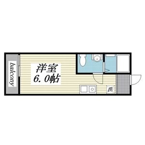 マカロン相模原0201号室 間取