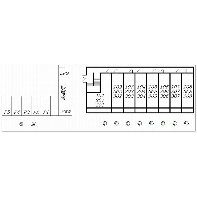 アンプルール フェール レーベン305号室 部屋その他