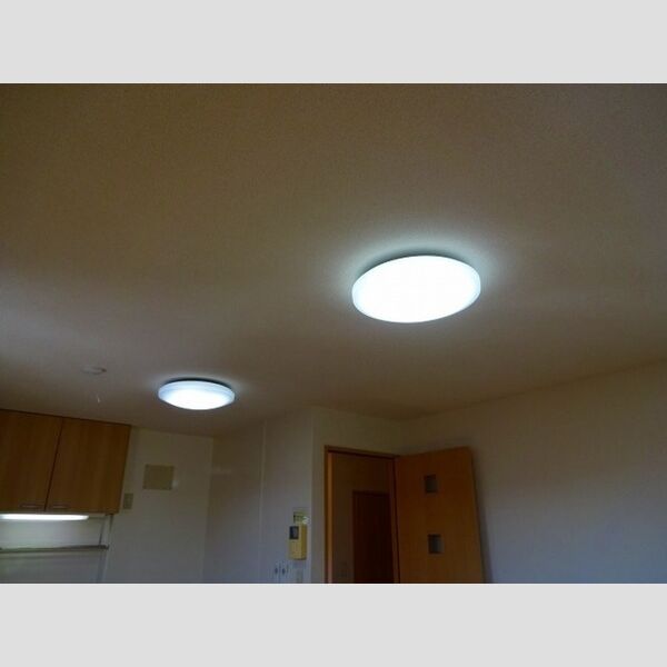 サンヴィラージュ　D202号室 全室居室照明設置