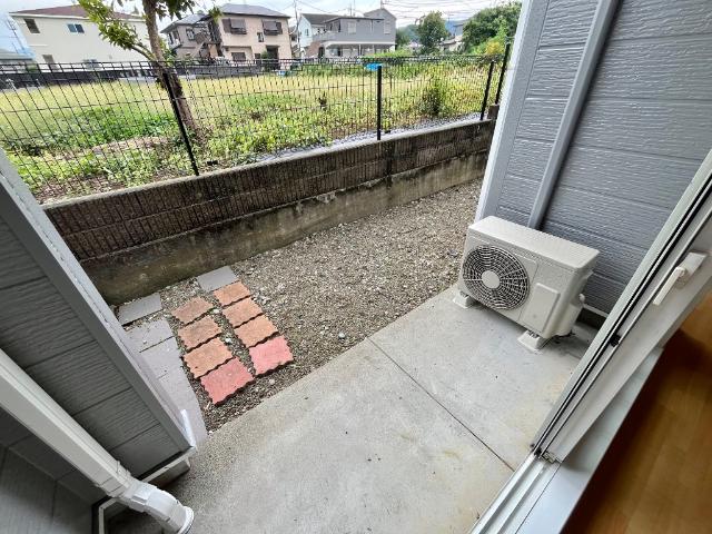 ラルクアンシェル101号室 庭