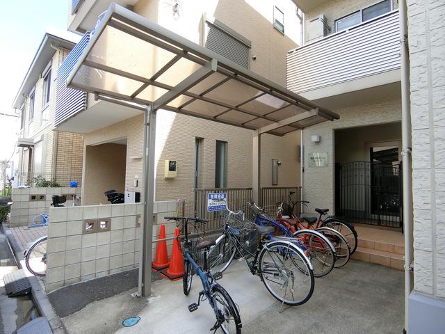 ウイスタリア大森0203号室 駐輪場