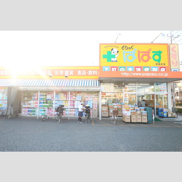ファミユB310号室 どらっぐぱぱす伊興本町店まで徒歩8分(590m)