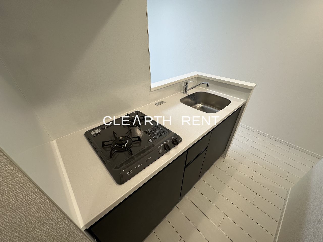 ＧＲＡＮ ＰＡＳＥＯ三宿4階 ガス２口システムキッチン