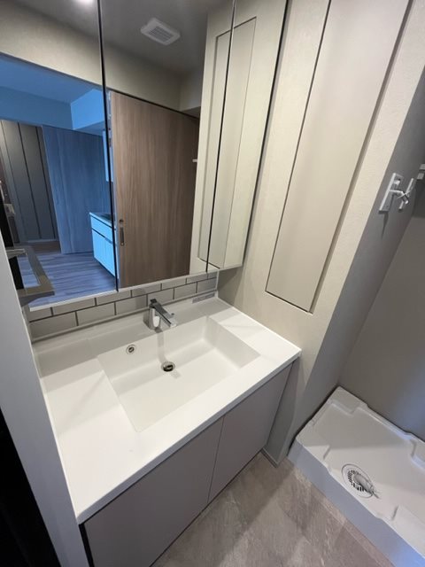 クレヴィアリグゼ錦糸町8階 洗面