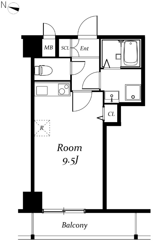ケイ・ティ・ファースト（ＫＴファースト）5階 間取