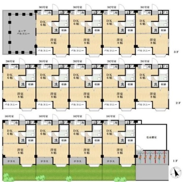 ココヒルズⅢ 外観