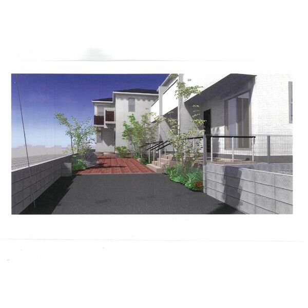 グリーンガーデンB棟 エントランス