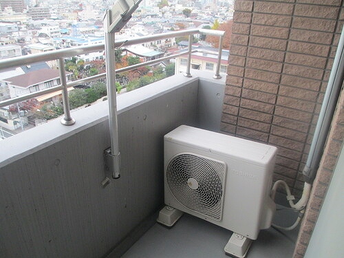 ルミエール池袋要町 バルコニー　※内装後2018年11月撮影