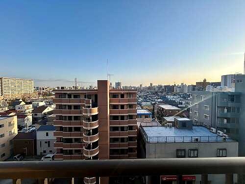 マンハイム第２西大島8階 室内からの景色