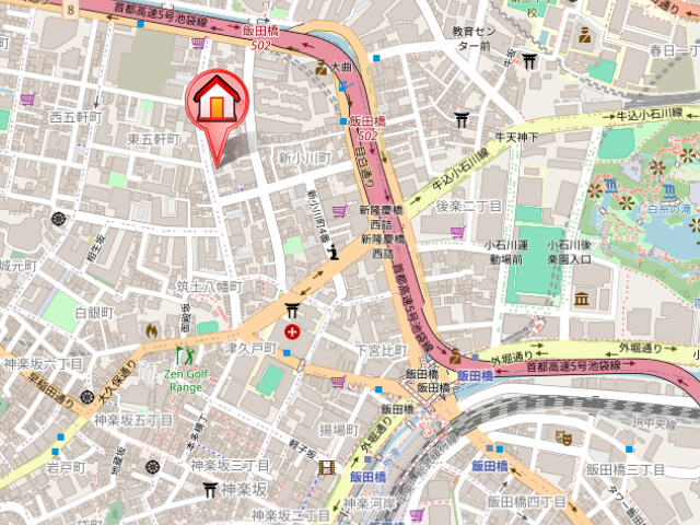 レジディア神楽坂Ⅱ2階 null