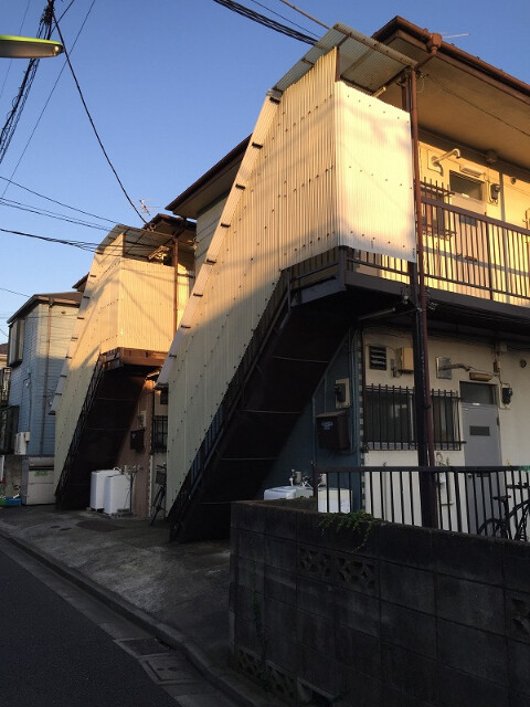 松林コーポ2号棟1階 外観
