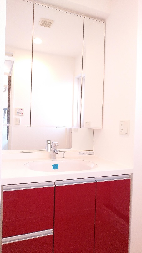 プライムアーバン久米川1103号室 ※同タイプ参考写真　1103洗面台はネイビーです