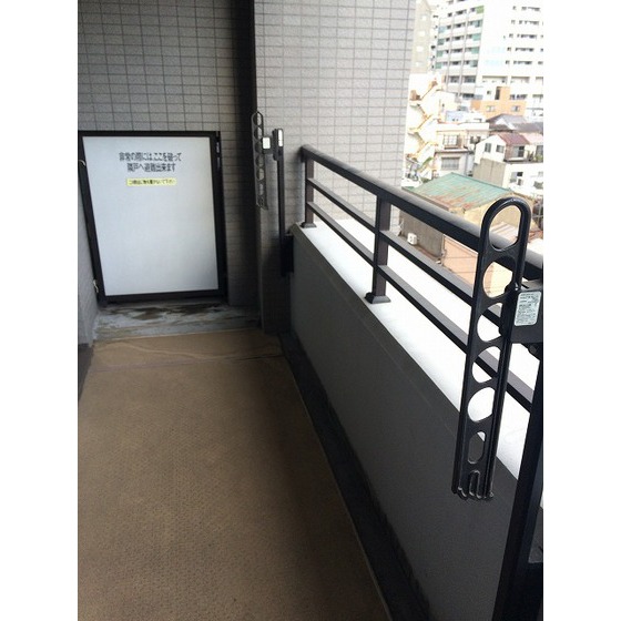 サングランパ0601号室 バルコニー