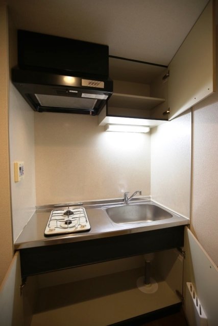 スカイコートお茶の水女子大前第２ システムキッチン（2口ガスコンロ）