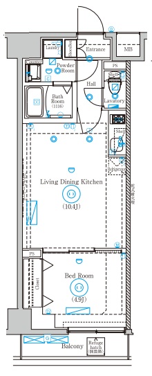 Mind Shimurasakaue5階 間取