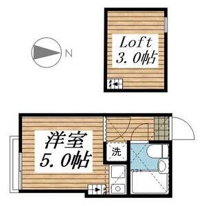 エスペランサ町屋0202号室 間取