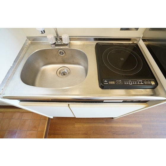 ベルシオン長沼0201号室 キッチン