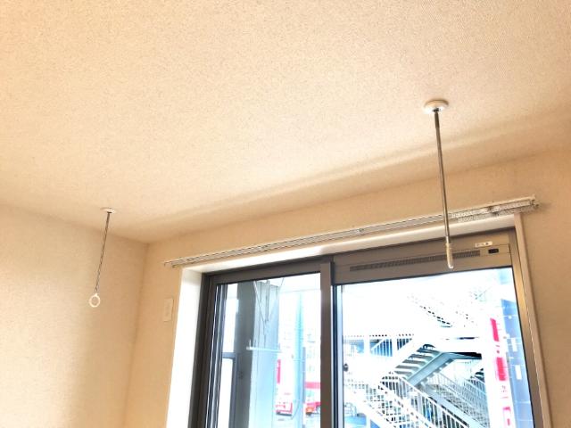 サンライツＫ 室内物干し完備